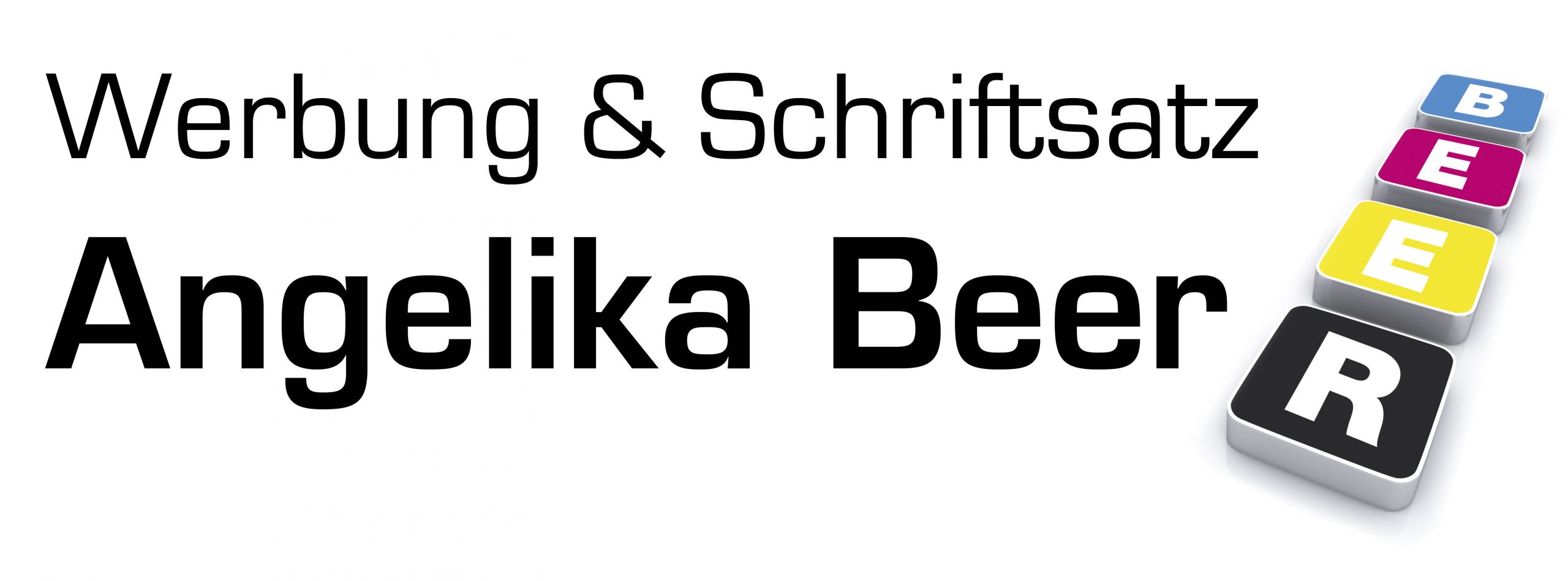 Werbung & Schriftsatz Angelika Beer